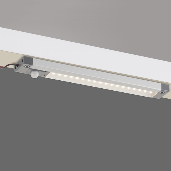 LED Unterbettleuchten mit PIR-Bewegungssensor, 2er Set mit Netzteil, Warmlicht