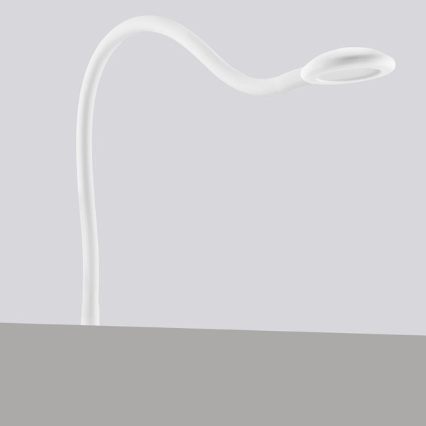 LED Bettleuchte 1er-Set, Touch Dimmer, Weiß, 1 Leseleuchte mit Netzteil